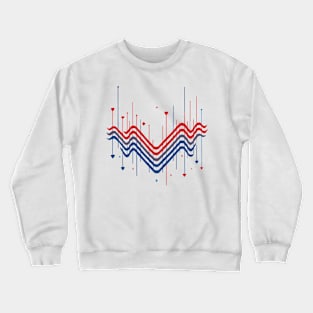 Heartbeat frequency - Music production Crewneck Sweatshirt